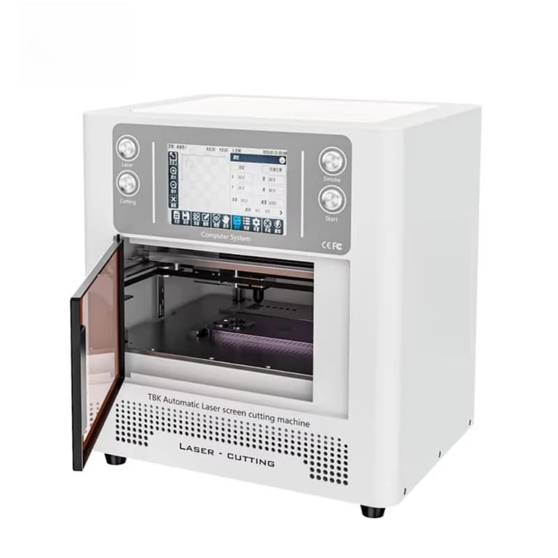 Back Glass Separator Marking Automatic Machine for 8 X 12 13 14 Pro Pro Max Repair Back Glass Laser Machine