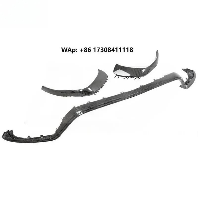 Oem Style Carbon Fiber Front Lip With Canards for 2019-2022 GT63 GT63S