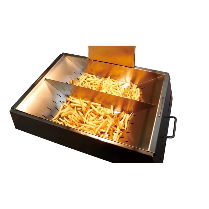 Commercial Stainless Steel Electric 220V Desktop French Fry Warmer Thermostat Durable Energy Saving A +++ Food Warmer