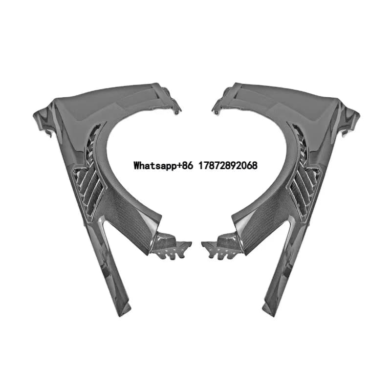 High Quality Car Vent Mudguard Suitable for Infiniti Q50 Q50S Carbon Fiber Mudguard