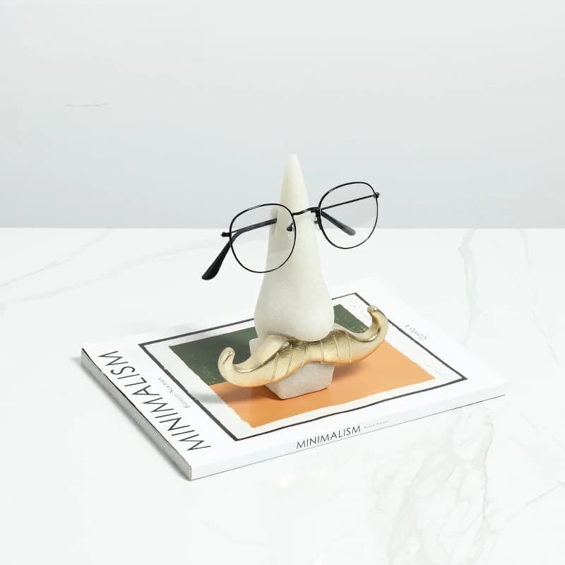 Creative Modern Minimalist Abstract Bearded Small Ornaments Home Office Bookcase Desktop Decoration Crafts