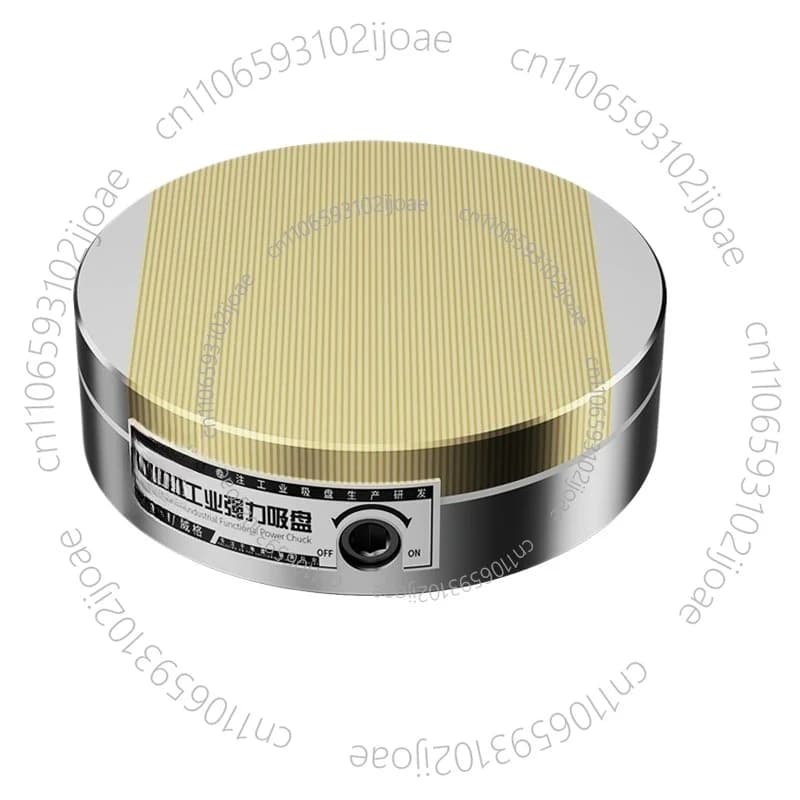 Round permanent magnet chuck powerful fine disk grinder lathe wire cutting special precision circular disk