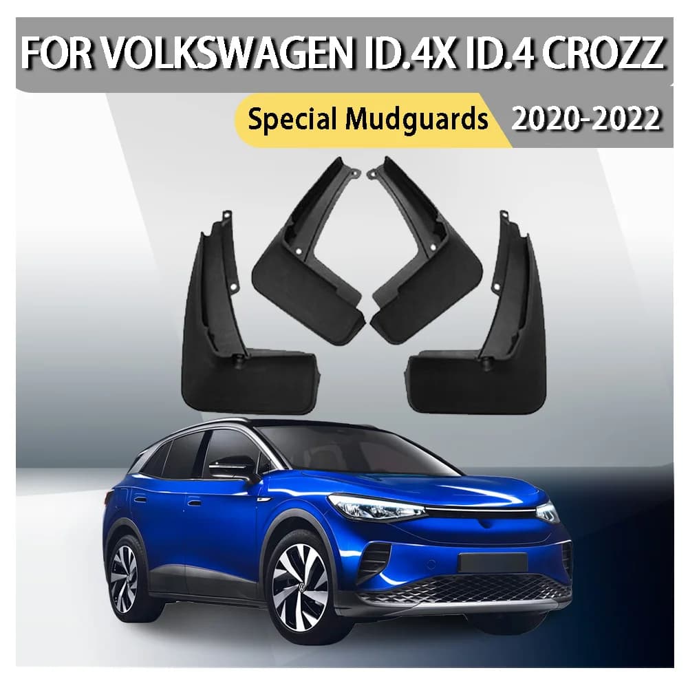 Car Styling Special Mudguards For Volkswagen ID.4X ID.4 CROZZ 2020 2021 2022 Car Decoration Car Upgrade Cars Accessories