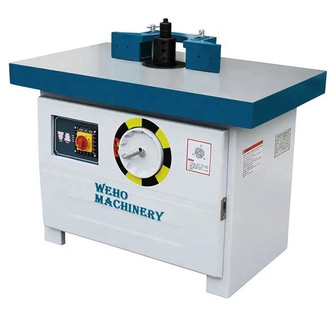 Woodworking Machinery Accepted Manual Control 5.5kW Profile Planer Wood Shaper Spindle Moulder Machine Sliding Table