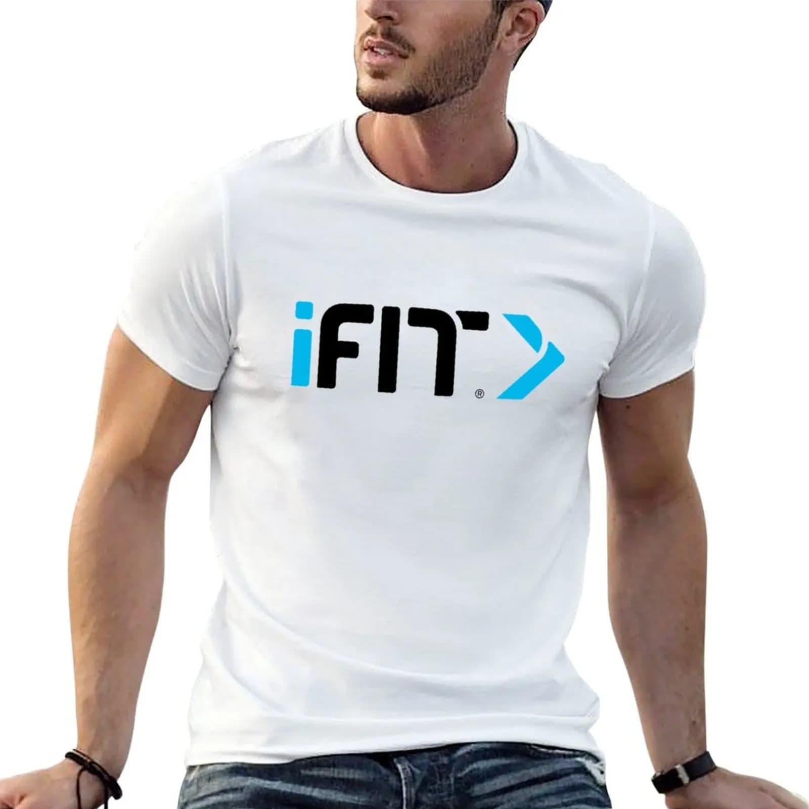 tansah iFIT Health kelingan T-Shirt anime shirt customs design your own Men's cotton t-shirt