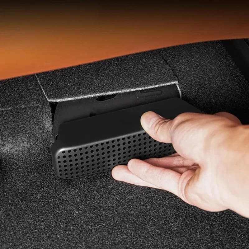 For Haval H9 2024-2026 ABS Black Car Seat Outlet Vent Protect Cover Trim Interior Car Accessories