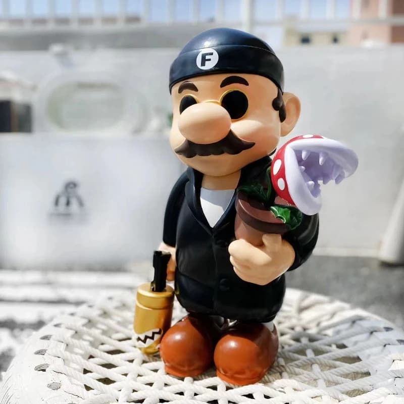 Anime Super Marios Killer Not Too Cold Series Action Figure Toys Bowser Figures Toy Model For Kids Birthday Collectible Gifts