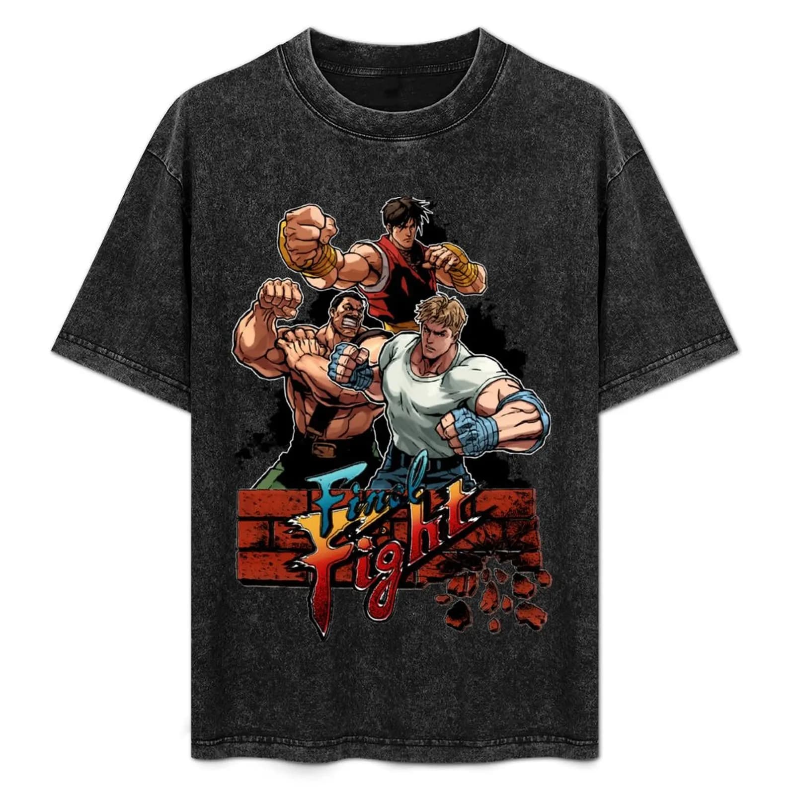 Final Fight T-Shirt Comfortable Workout Short Sleeve Shirt
