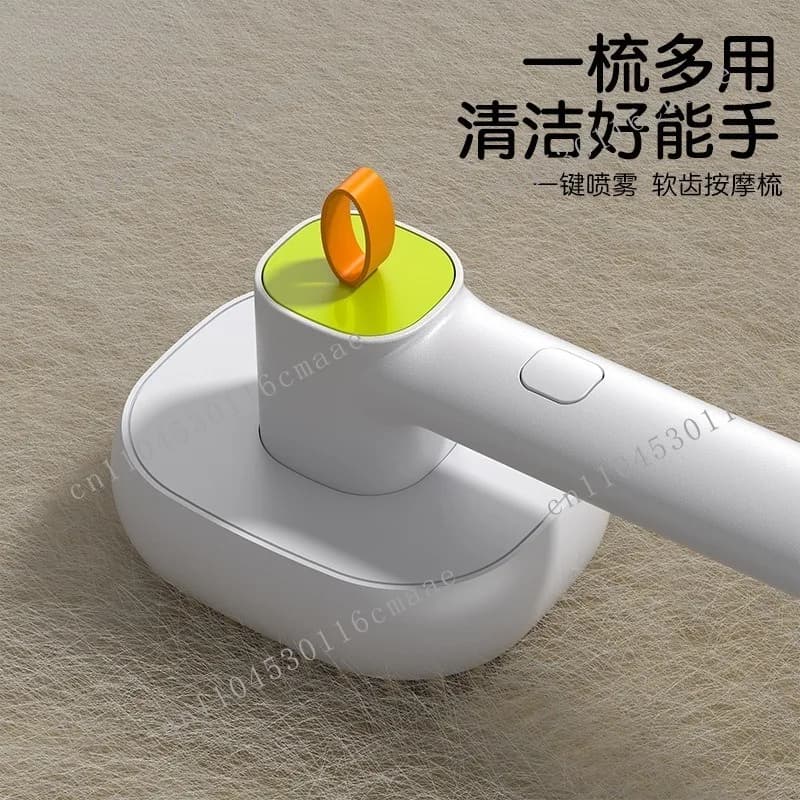 Pet cat and dog soft teeth electric massage spray comb hair care steam comb anti-fly cleaning supplies