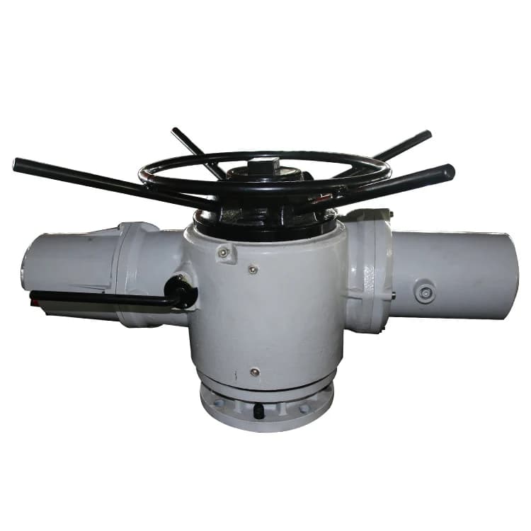 1/4 in Intelligent Multi-turn Electric Actuator 220V 380V IP68 Electric Actuator at the Coal Plant
