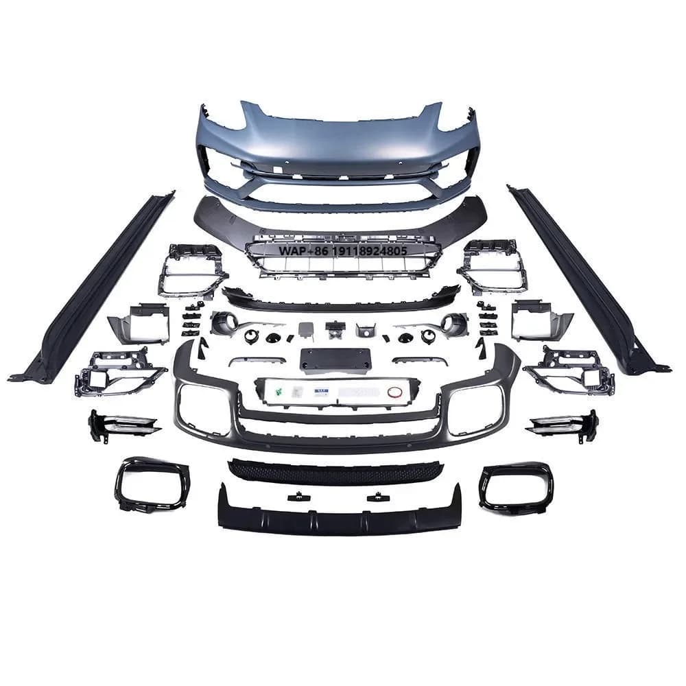 New 2017-2023 for Upgraded Turbo S Front and Rear Bumpers with Side  Assembly Bolt-On High Quality