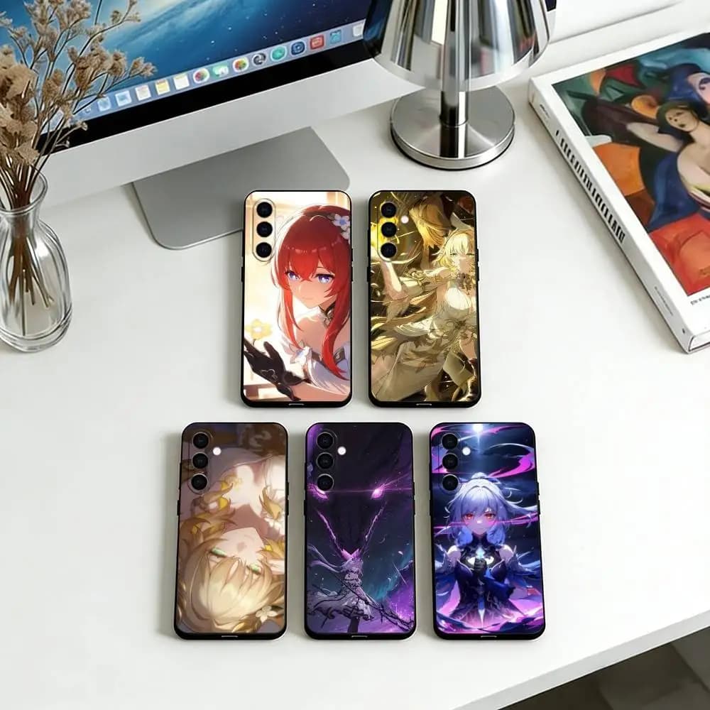 S S-tar R R-ail Games Phone Case For Samsung Galaxy A73,A72,A71,A70,A53,A52,A51,Others Soft Black Cover