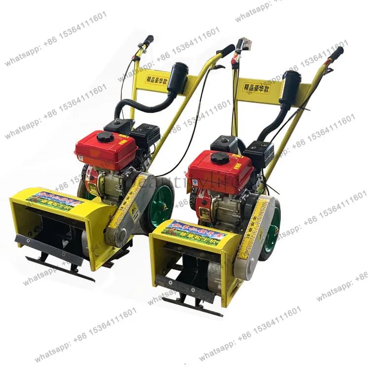 Multifunctional small household self-propelled wasteland reclamation, weeding and soil loosening, high power