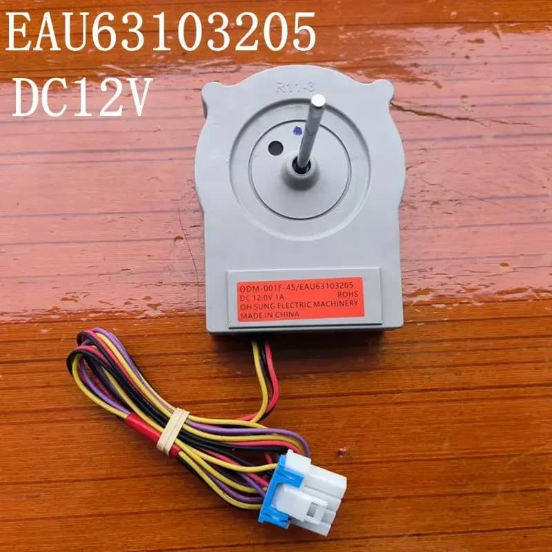 refrigerator fan motor parts ODM-001F-45 EAU63103205 DC12V 1A