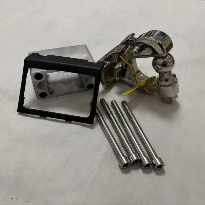 23-25 Tank 400 Professional Off-Road Stainless Steel Pull Anti-Collision Tiger Head Hook Rogue Hook