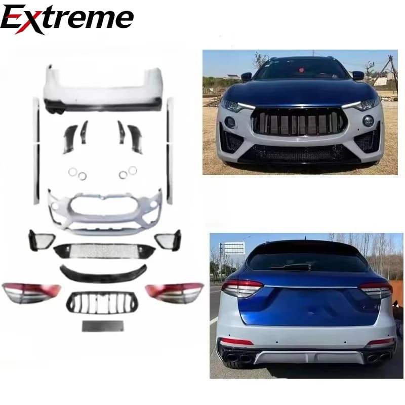 Factory Hot Selling Body Kits for Maserati Levante Modena S Front Bumper Grille Kit Assembly