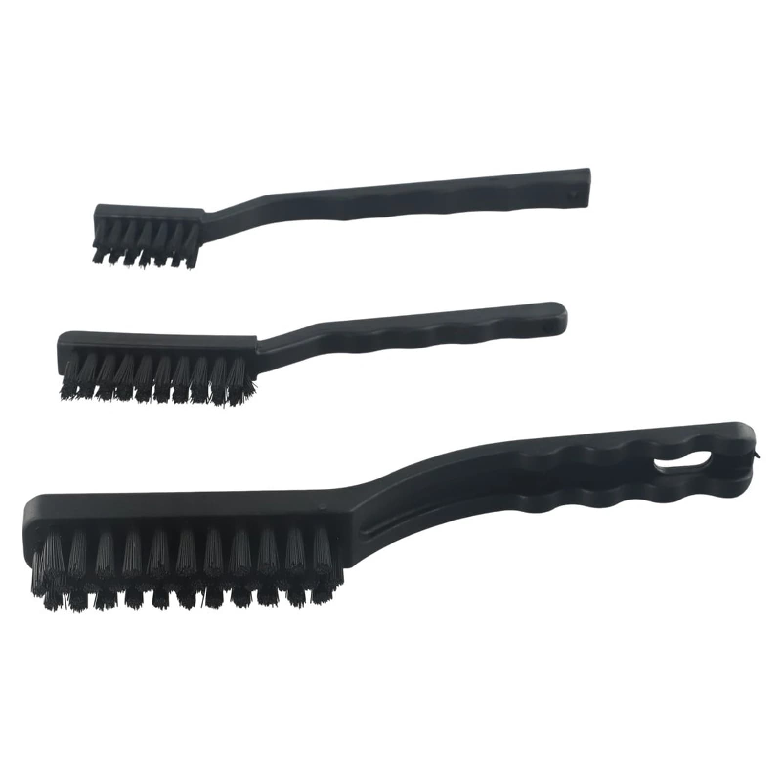 Anti Static Brush Hand Tools Small/Medium/Large 1 Pc/3 Pcs Black Dust Clearning Plastic+Synthenic Fiber Brand New