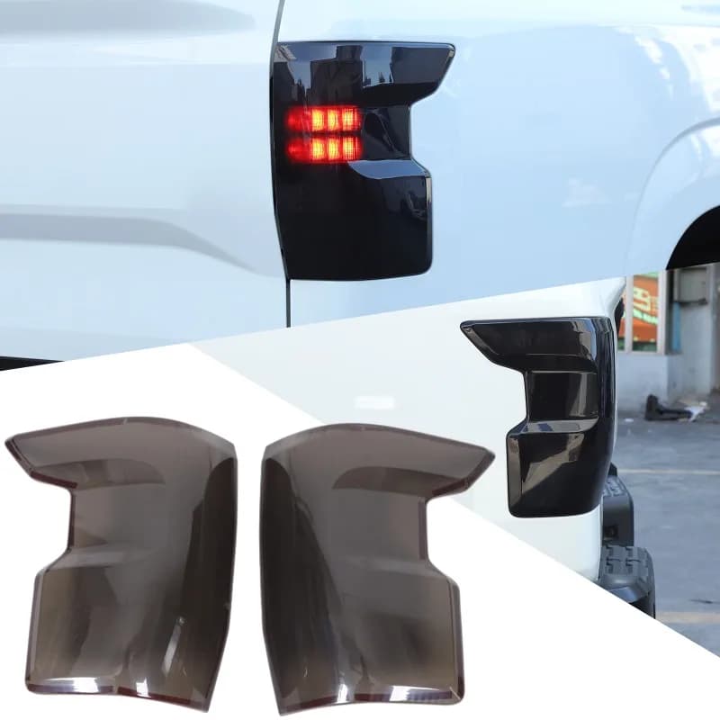 Smoke Tail Light Protection Cover Tail Light Cover Trim Sticker Rear Light Decor Car Gadgets For Nissan Frontier D41 2022-2026