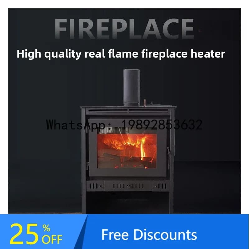 CZ European Style Commercial Wood-Burning Fireplace for Homestays and Villas Heating Stove
