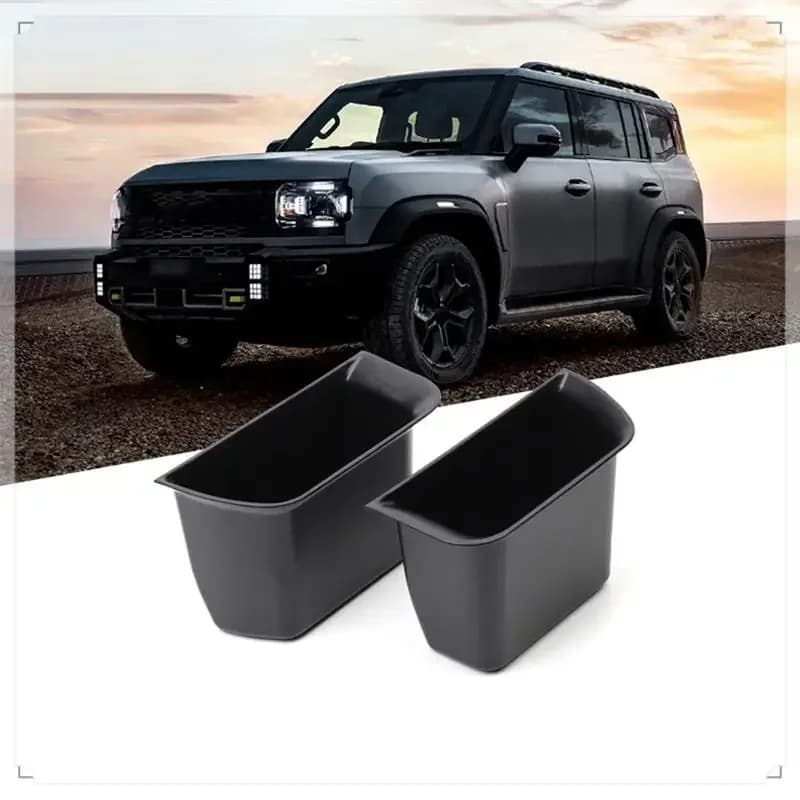 Suitable for Chery models 23-25 Jietu Traveler Door storage box Door handle storage box Interior modification
