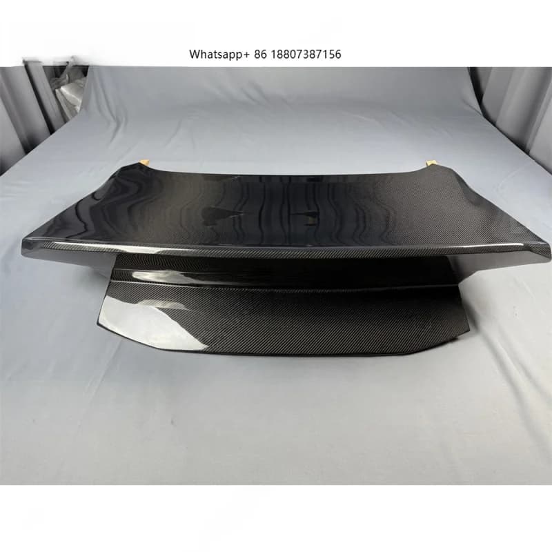 ForFord Mustang Carbon Fiber Trunk Lid 2021-2024 CSL Style Trunk Lid