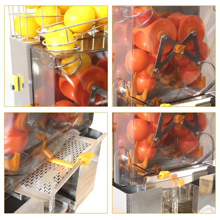 Fruit Juicer Freshly Squeezed Orange Juice Vending Machine for Wholesale