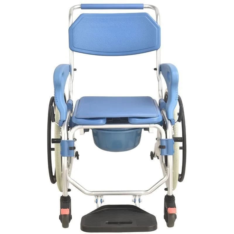 Multifunctional paralyzed elderly bathing chair the elderly with wheels bathing chair, mobile toilet dual-purpose barrier-free
