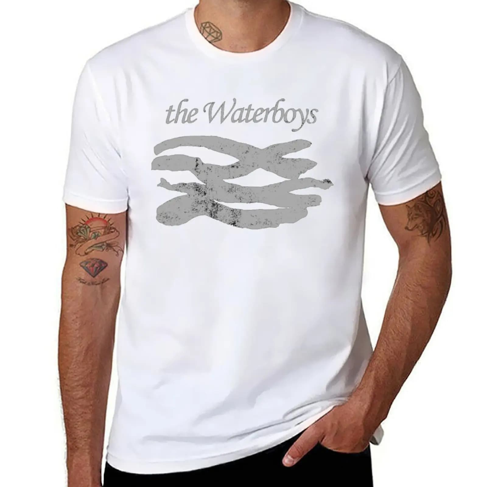 The Waterboys Essential T-Shirt man tshirt t shirts for man pack cotton T-Shirt