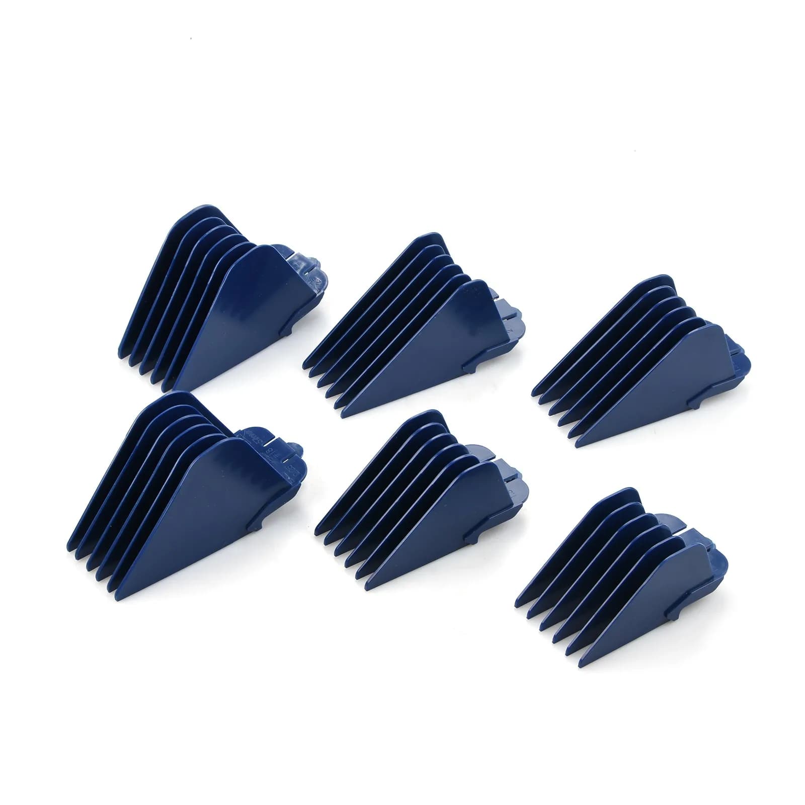 6pcs/set 1.25"-2.5" Clipper Guide Comb For Wahl/Oster Clipper Wide Compatibility