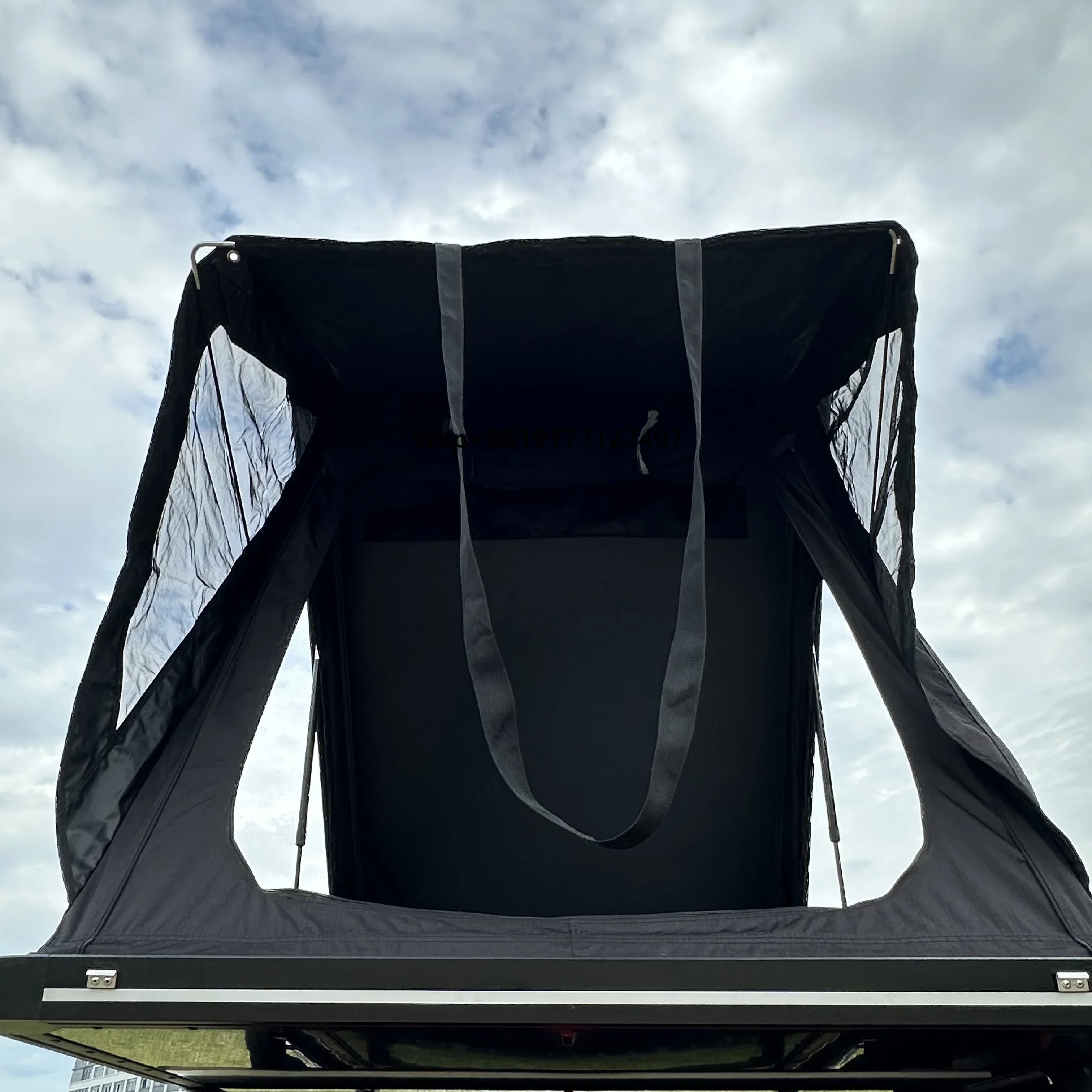 Aluminium Roof Top Tent Triangle Hard Shell Car Rooftop Tent for 4x4 Camping