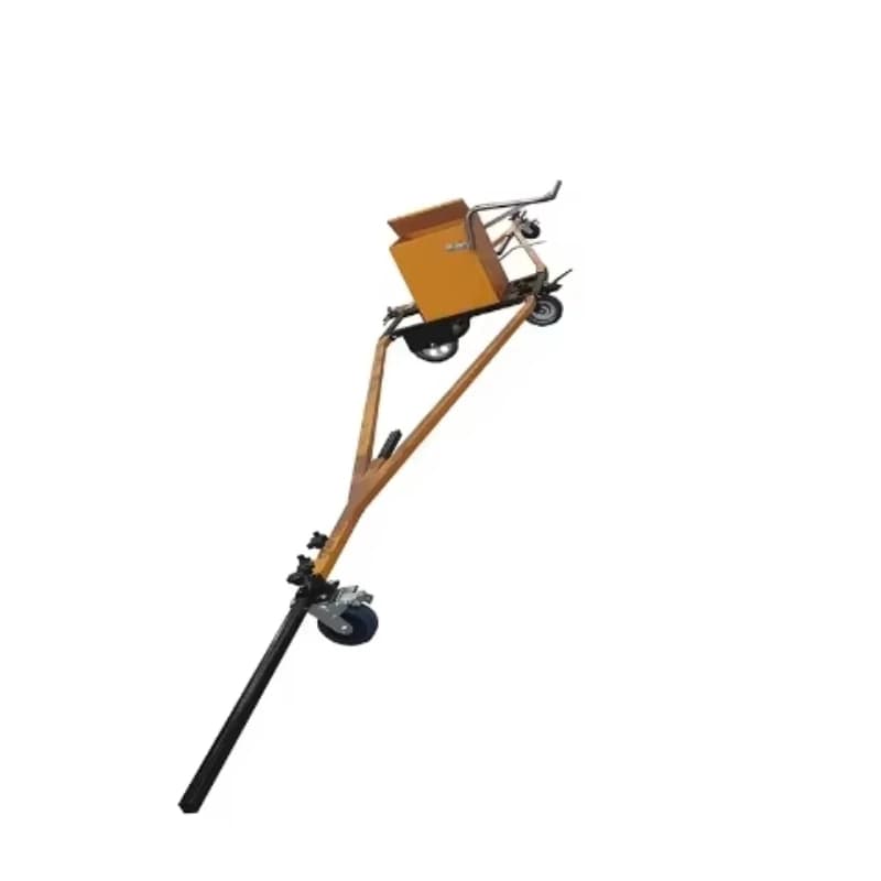 New road marking machine for pre-marking road equipment with engine and pump core components