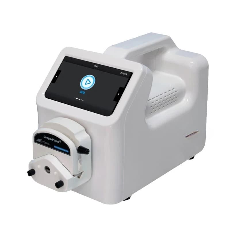 Laboratory digital display liquid crystal transmission sub-filling peristaltic pump