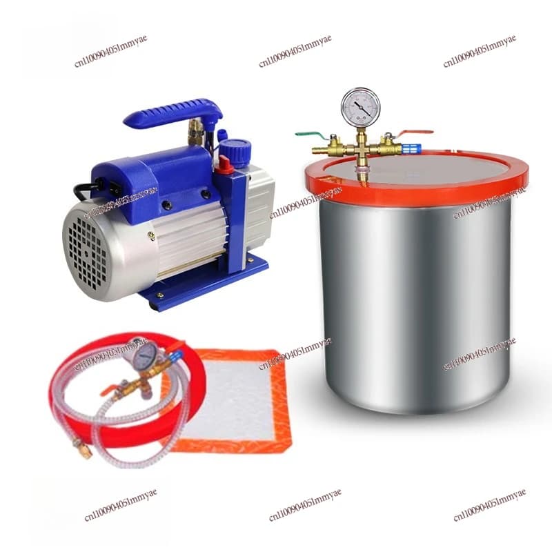Experimental small vacuum pump matching vacuum bucket 304 stainless steel vacuum bucket