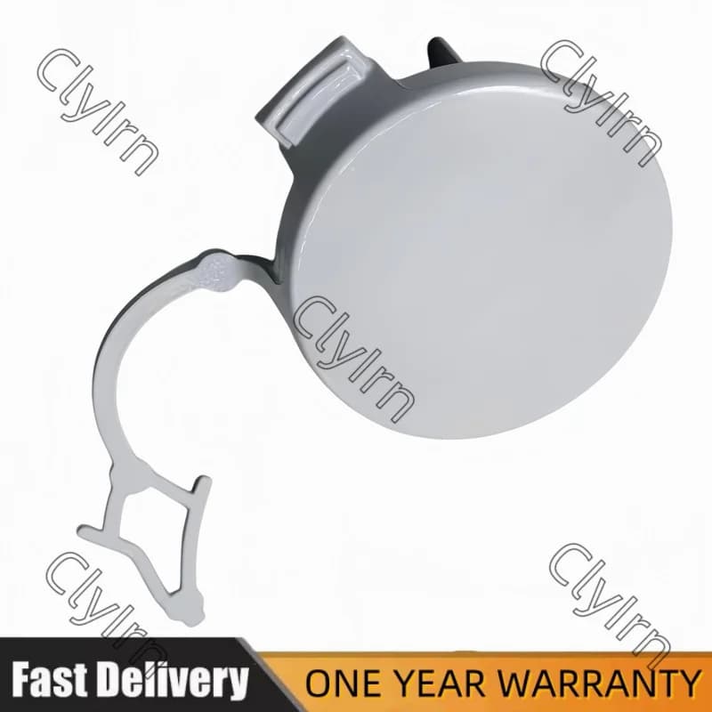 For Golf 7.5 MK7.5 Front Rear bumper trim cover Towing hook cover Trailer cover white