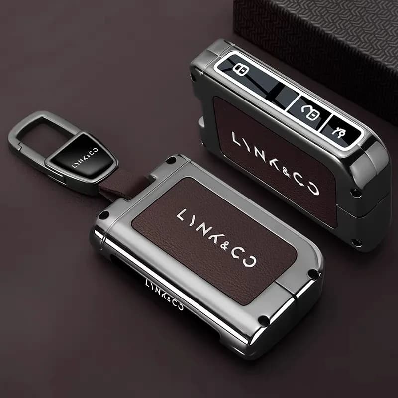 Zinc Alloy Key Cover Case for Lynk & Co Z20/10/900/03/07/Z10/06/01/05/09/08 EMP - Key Fob Shell Keychain