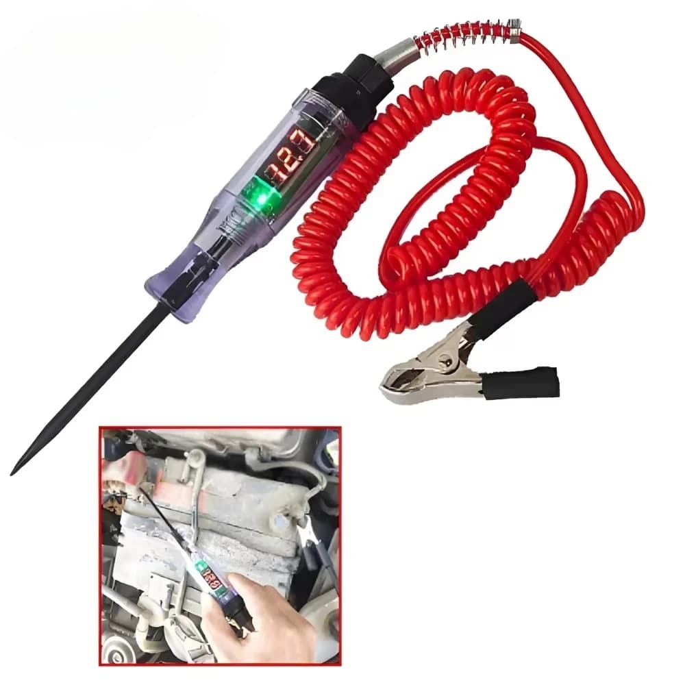 High Quality Auto Circuit Tester Truck Voltage Tester Circuit DC 6V 12V 24V Auto Diagnostic Probe Test Pen Car Tools
