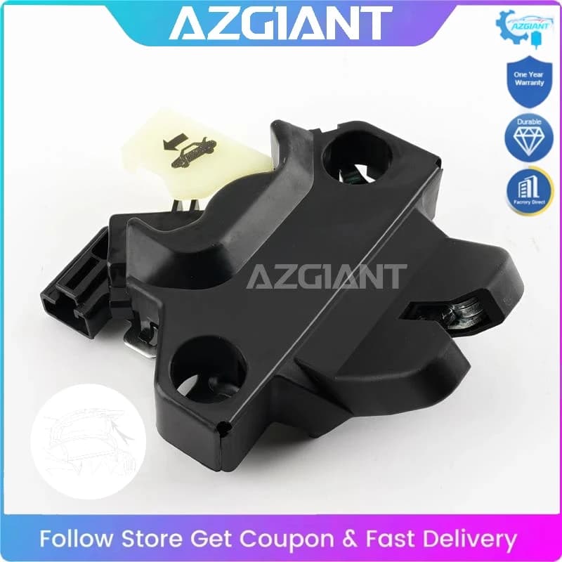 AZGIANT for 2019-2020 Tesla Model 3 Trunk Lid Lock Actuator #1092308-00-E Tailgate Lock Back Door Latch Durable Parts