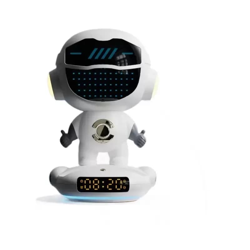 Intelligent conversation AI chat desktop robot, voice companion robot intelligent machine
