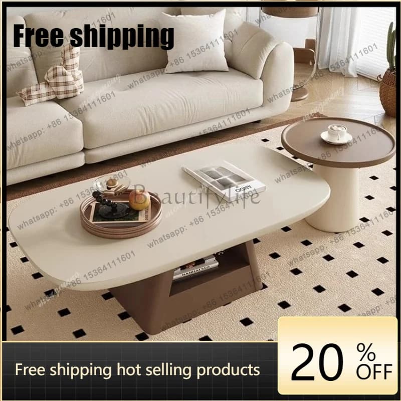 Cute Nordic Design Coffee Table Living Modern Space Saving Coffee Table Home Minimalist Salontafel Woomkamer Unique Furniture Fa