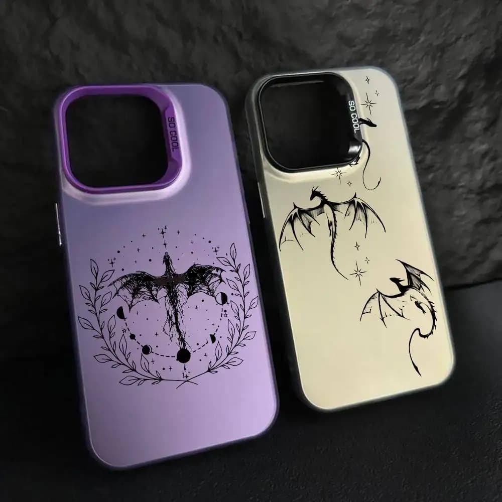 Fourth Wing Quarta Asa  Phone Case For iPhone 17,16,15,14,13,12,11,Mini,Pro,E,MAX Candy Matte