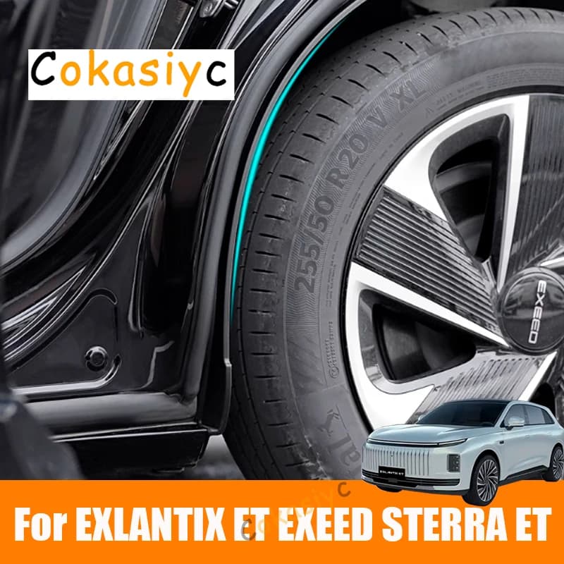 For EXLANTIX ET EXEED STERRA ET 2024 2025 Car Mud Guards Rear Wheel Fender Antifreeze Mudguard Mudflaps Antifreeze Accessories