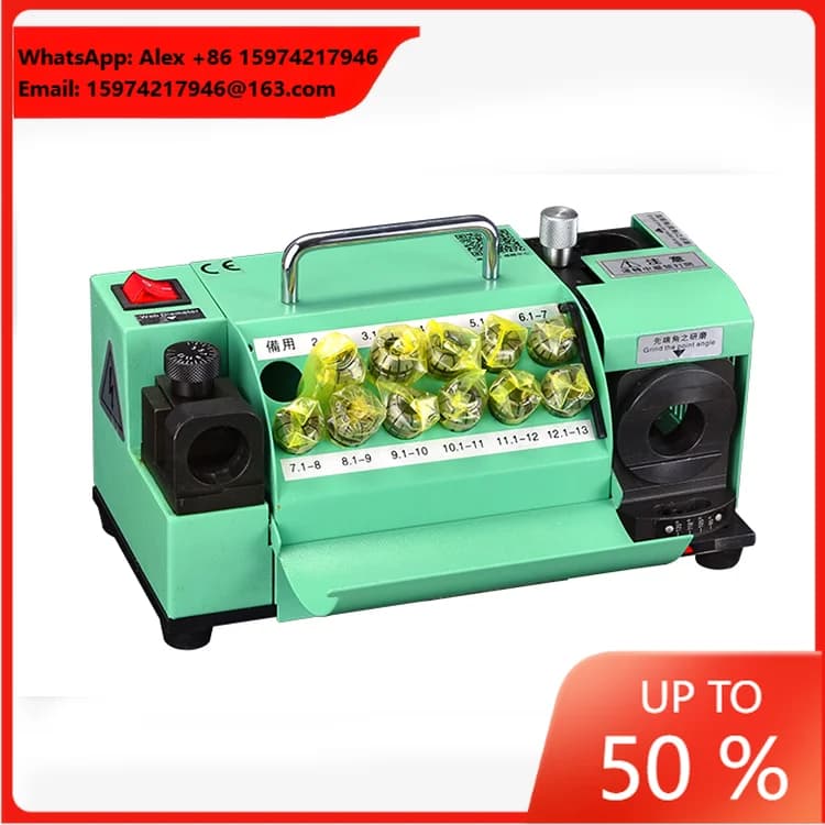 Portable Simple Operation 13A Metal Electric Drill Bit Sharpener Drill Bit Sharpening Machine Price
