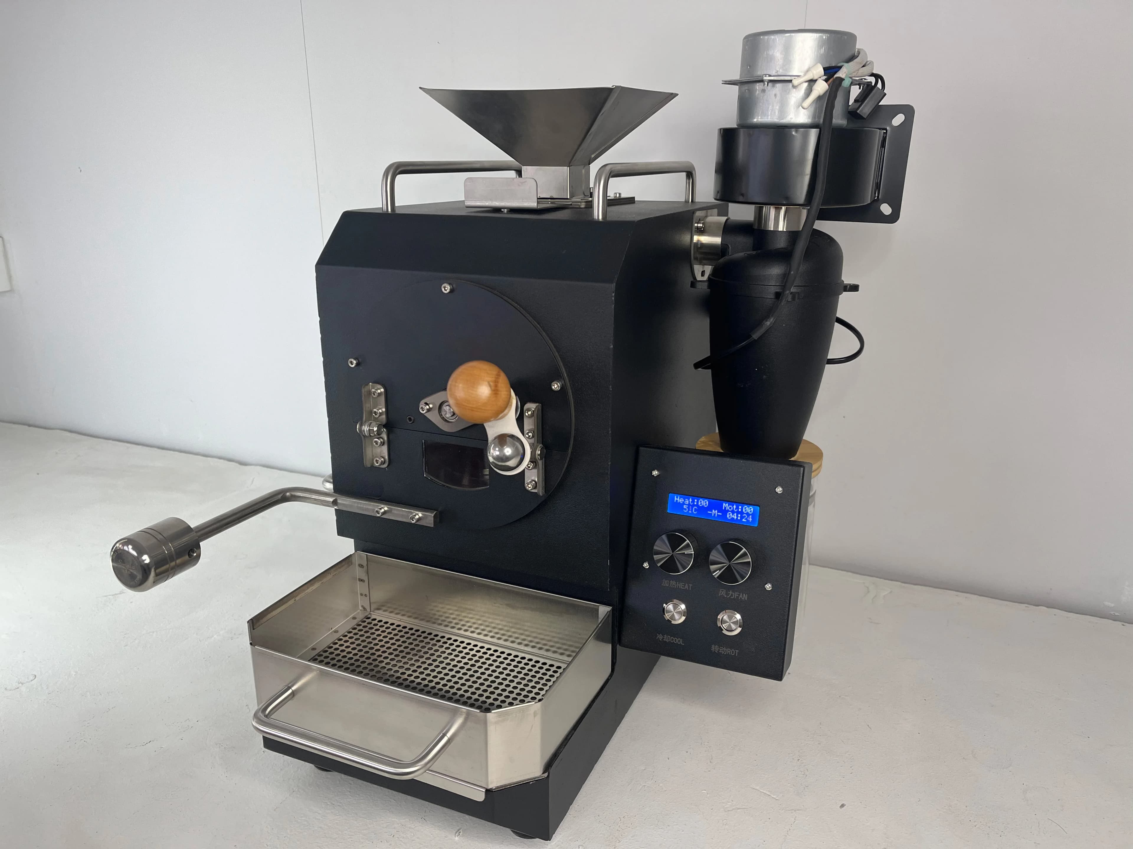 Smokeless Electric Coffee Roaster Small Coffee Beans Roast Machine for Commercial Use
