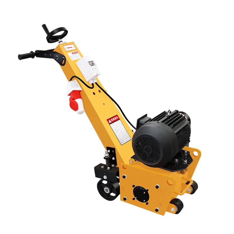 Concrete asphalt pavement milling machine Small electric hair pulling machine Pavement renovation hair chiseling