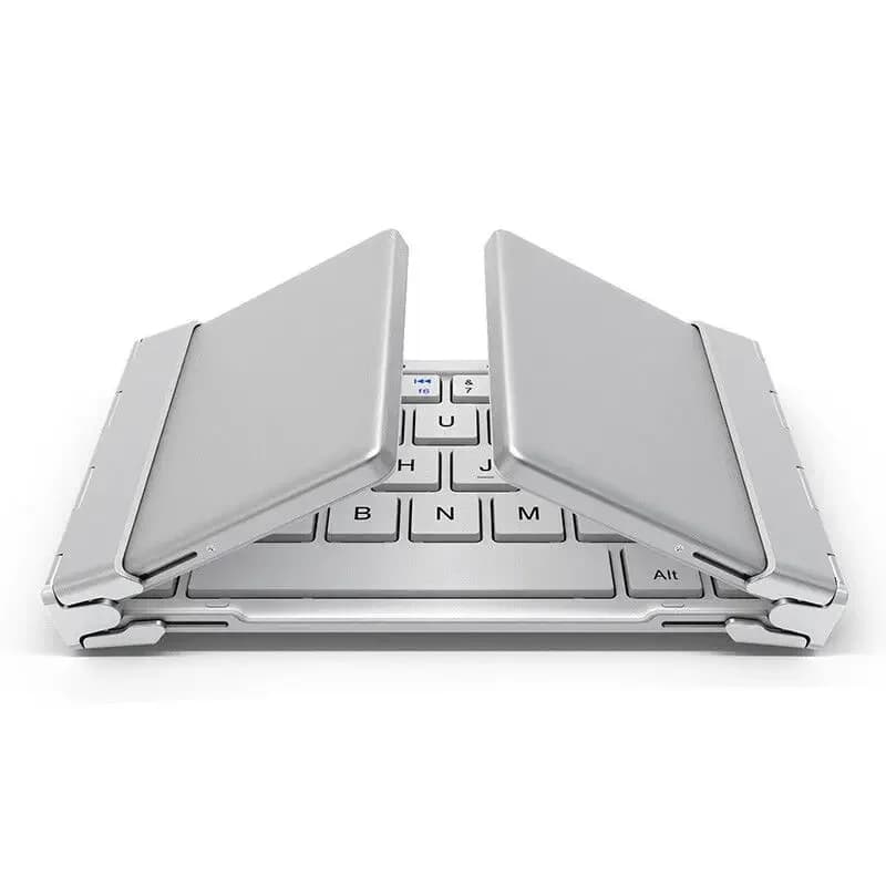 Trifold wireless bluetooth keyboard, tablet phone, computer, universal office keypad, portable