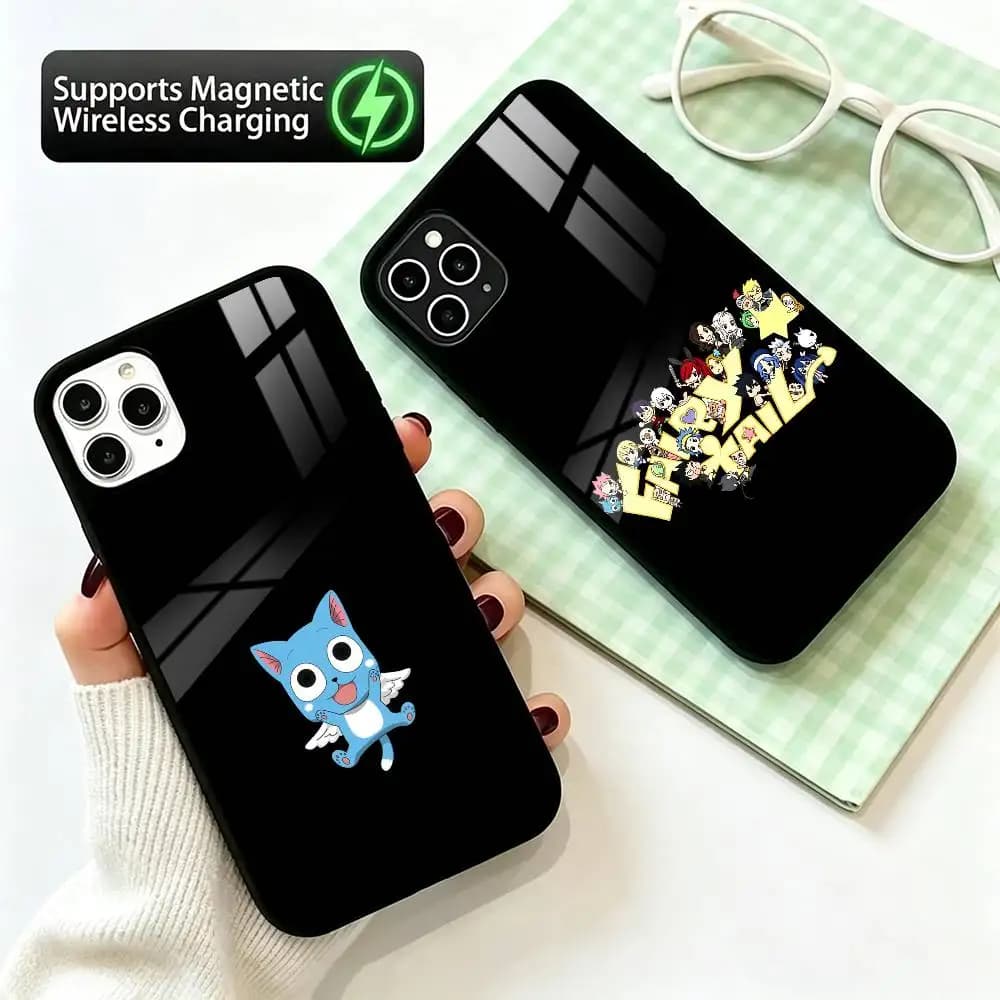 F-Fairy Tail Anime  Phone Case For iPhone17,16,15,14,13,12,11 Plus,Pro Compatible with magnetic wireless charging