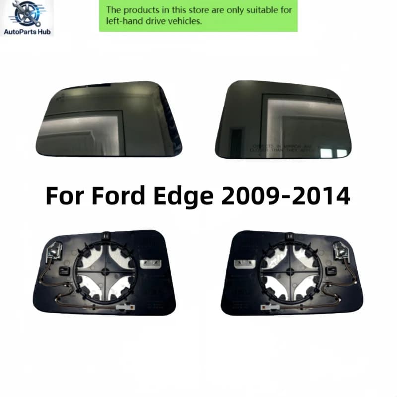 For Ford Edge 2009-2014 Blind Spot Mirror Car Accessories Rearview Mirror Lenses Exterior Side Reflective Lens With Heating new