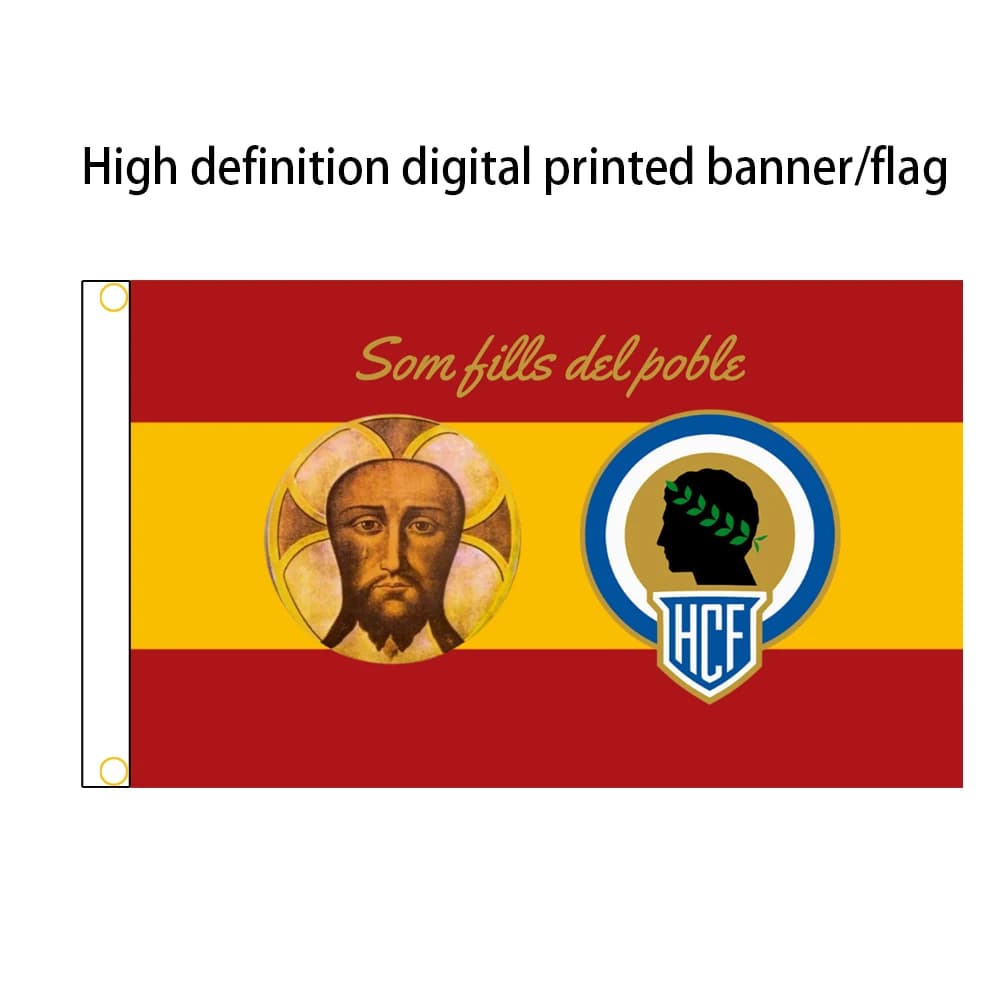 High Definition Digital Printed Banner/Flag Spain