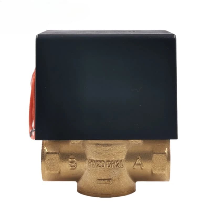 VS92C20PP fan coil electric two-way valve two-wire system with spring return