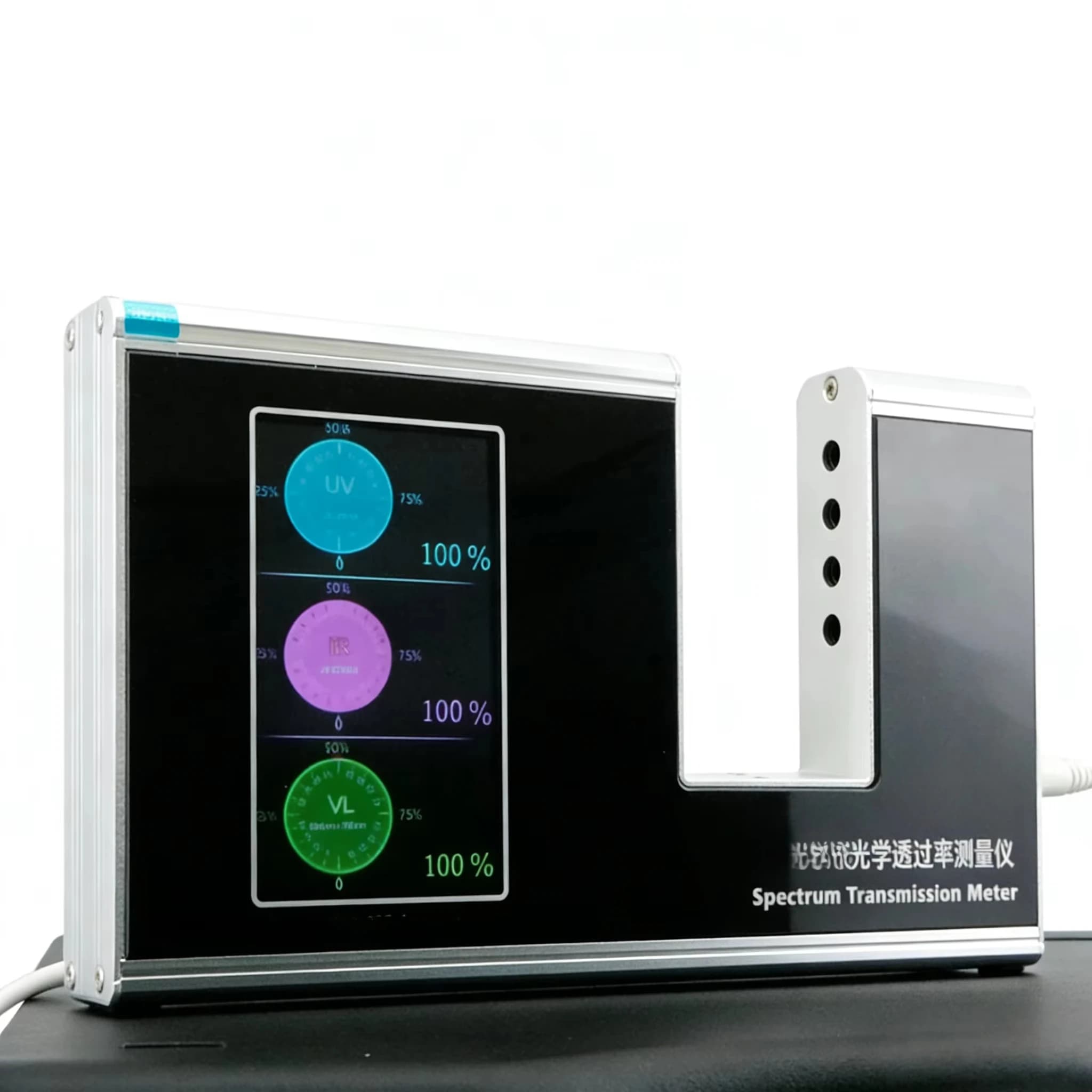 LS183 Spectrum Transmission Meter Solar Film Tester with Large Color LCD Display 380-760nm